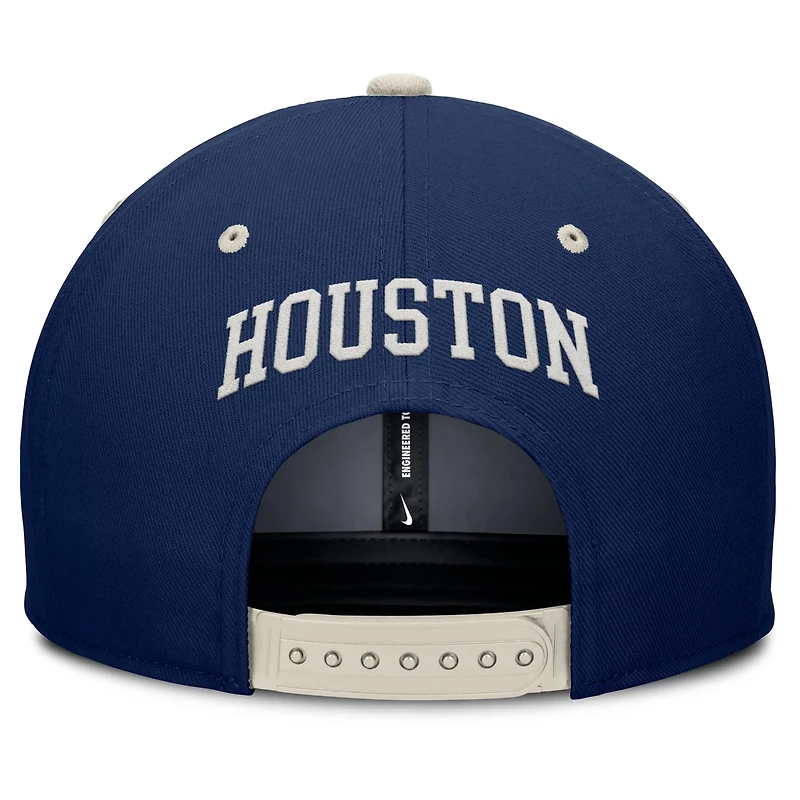 Nike Cream Houston Astros Pro Performance Snapback Hat