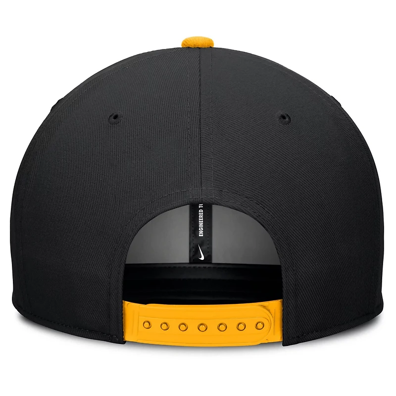 Nike Cream Iowa Hawkeyes Pro Legacy Script Snapback Hat