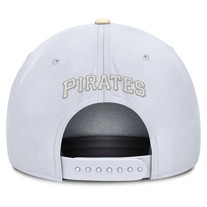 Nike Cream Pittsburgh Pirates Pro Performance Snapback Hat