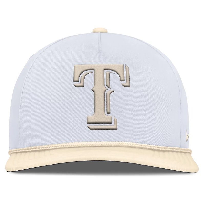 Nike Cream Texas Rangers Pro Performance Snapback Hat