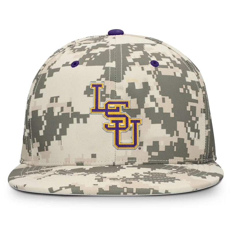 Nike Digital LSU Tigers 2025 Dugout True Performance Fitted Hat