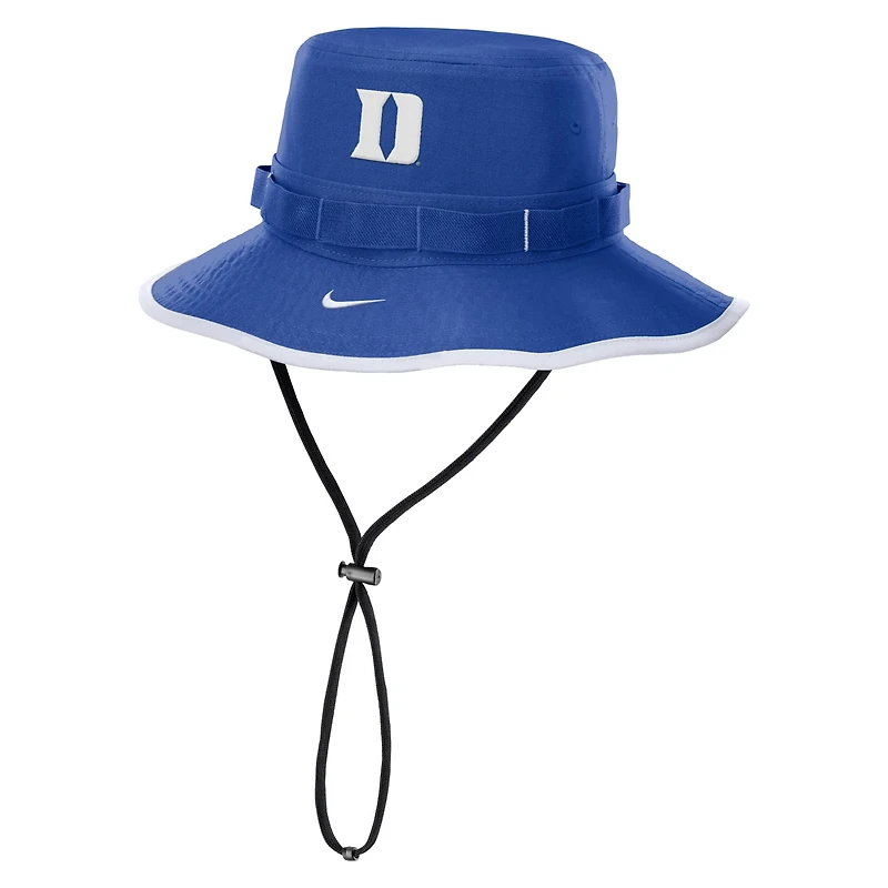 Nike Duke Blue Devils 2024/25 On-Field Apex Performance Boonie Bucket Hat