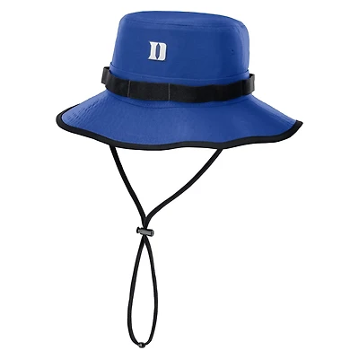 Nike Duke Blue Devils 2025 Sideline Apex Boonie Performance Bucket Hat