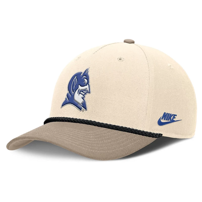 Nike Duke Blue Devils Rise Legacy Throwback Logo Adjustable Hat
