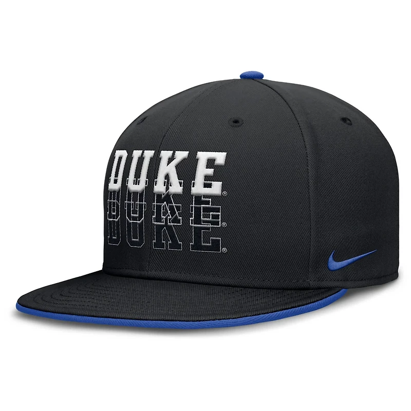 Nike Duke Blue Devils True Primetime Performance Fitted Hat