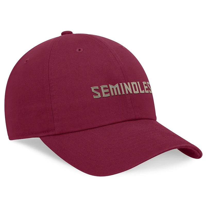 Nike Florida State Seminoles 2024 On-Field Club Adjustable Hat