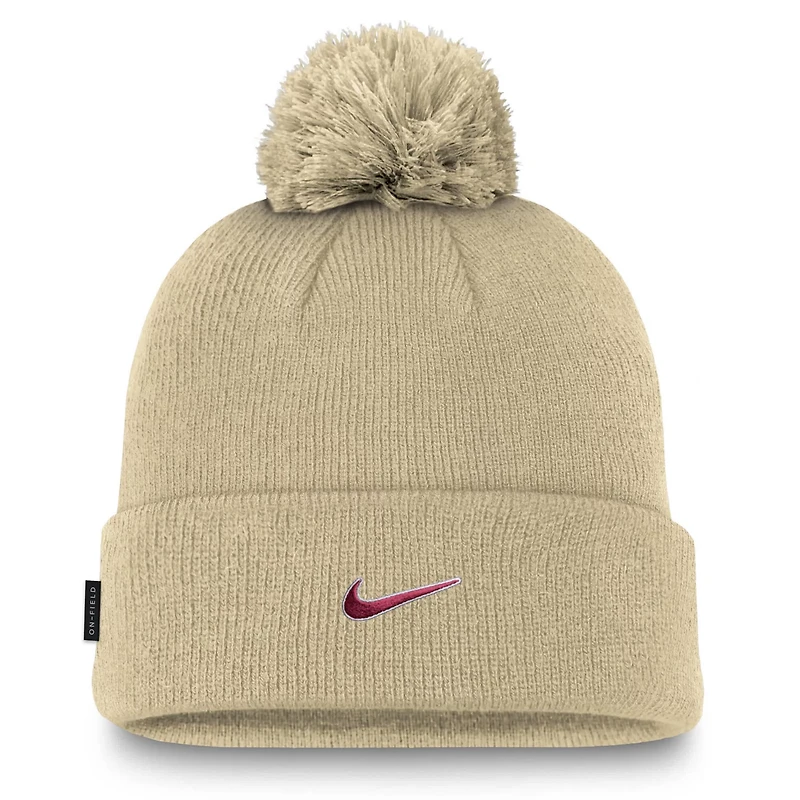 Nike Florida State Seminoles Peak Cuffed Knit Hat with Pom