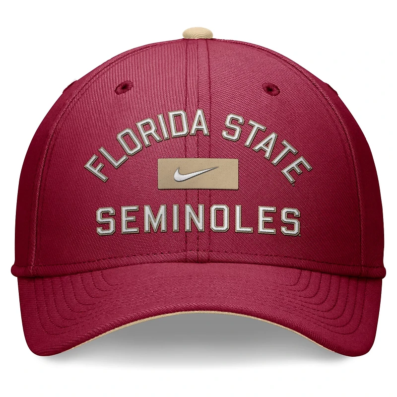 Nike Florida State Seminoles Primetime Rise Swoosh Flex Hat
