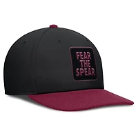 Nike Garnet Florida State Seminoles 2025 Sideline Campus Pro Local Snapback Hat
