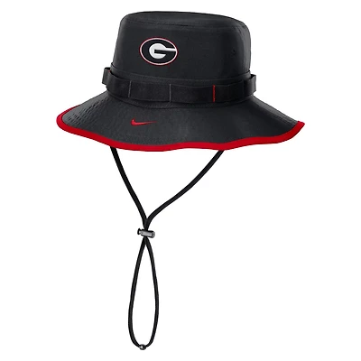 Nike Georgia Bulldogs 2024/25 On-Field Apex Performance Boonie Bucket Hat