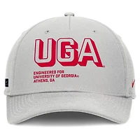 Nike Georgia Bulldogs 2025 Sideline Dust Pinched Rise Adjustable Hat