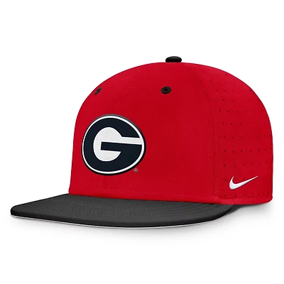 Nike Georgia Bulldogs On-Field Dugout True Performance Fitted Hat