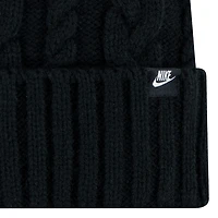 Nike Girls' Cable Knit Beanie and Gloves Set