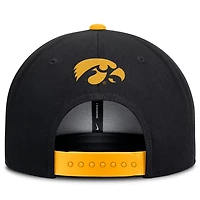 Nike Gold Iowa Hawkeyes 2025 On-Field Patch Pro Dri-FIT Snapback Hat