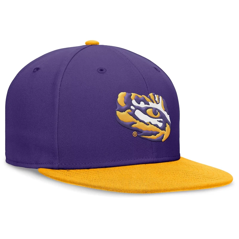 Nike /Gold LSU Tigers Performance Fitted Hat