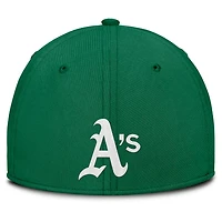 Nike Gold Oakland Athletics Rise Swoosh Performance Flex Hat
