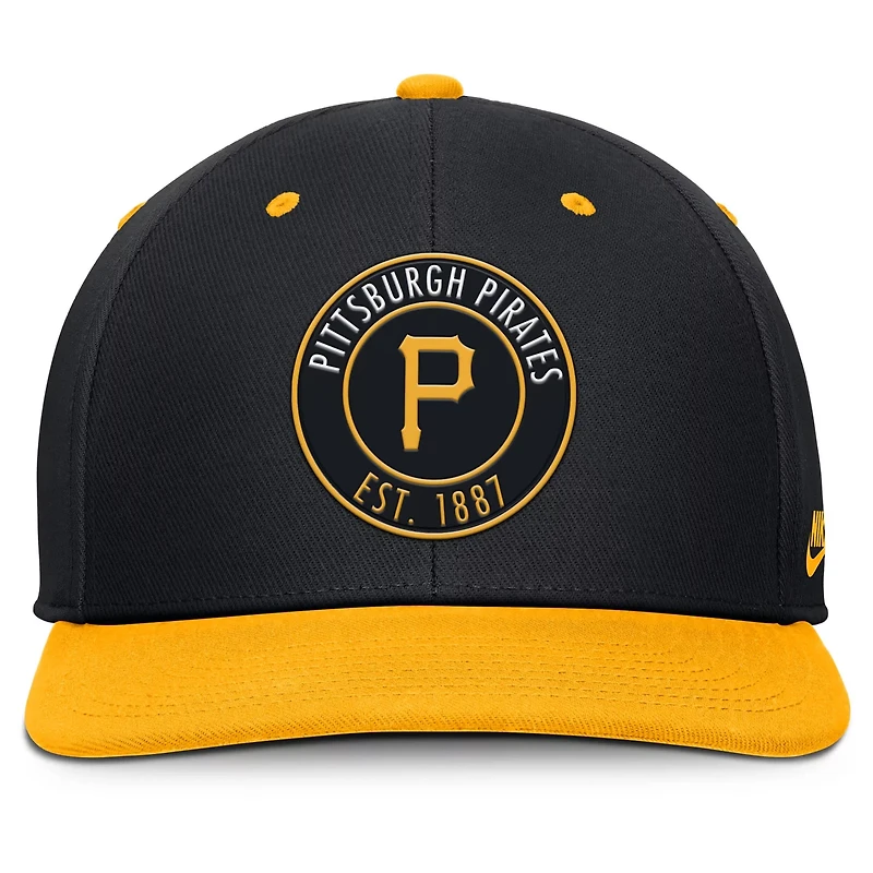 Nike Gold Pittsburgh Pirates Cooperstown Collection Pro Dri-FIT Snapback Hat