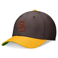 Nike Gold San Diego Padres Cooperstown Collection Rewind Swooshflex Performance Hat