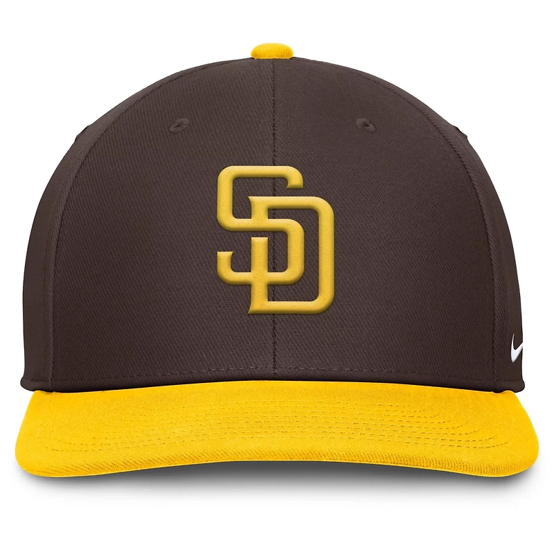 Nike Gold San Diego Padres Pro Performance Snapback Hat