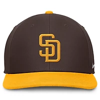 Nike Gold San Diego Padres Pro Performance Snapback Hat