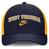 Nike Gold West Virginia Mountaineers Legacy Arch Rise Performance Trucker Adjustable Hat