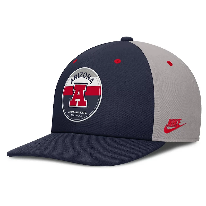 Nike Gray Arizona Wildcats Prep Pro Performance Snapback Hat