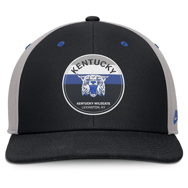 Nike Gray Kentucky Wildcats Prep Pro Performance Snapback Hat