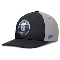 Nike Gray Kentucky Wildcats Prep Pro Performance Snapback Hat