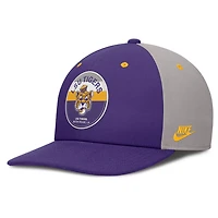 Nike Gray LSU Tigers Prep Pro Performance Snapback Hat