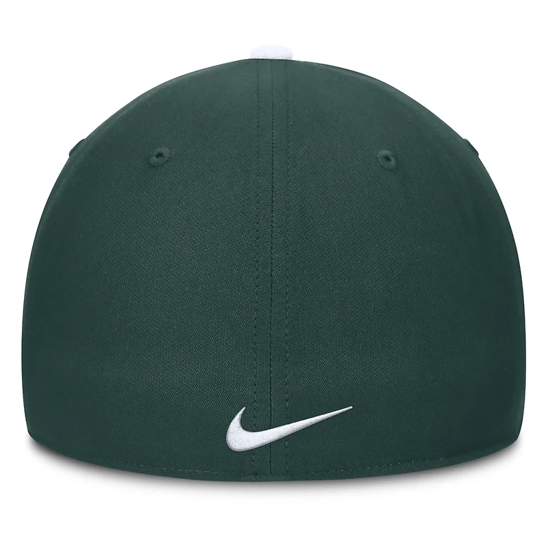 Nike Green Michigan State Spartans 2025 Sideline Rise Local Performance Flex Hat