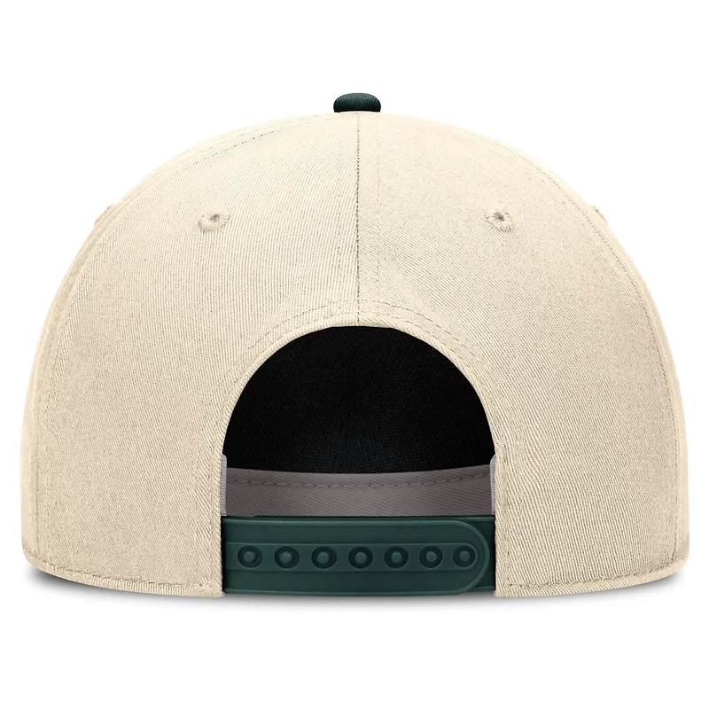 Nike Green Michigan State Spartans Academic Rise Dri-FIT Adjustable Hat