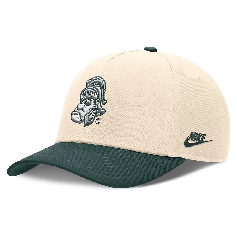 Nike Green Michigan State Spartans Academic Rise Dri-FIT Adjustable Hat