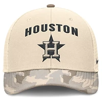 Nike Houston Astros Camo Pack Rise Adjustable Trucker Hat