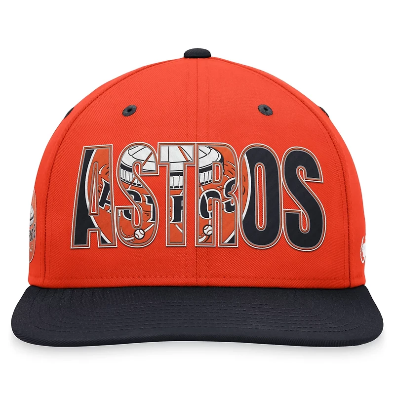 Nike Houston Astros Cooperstown Collection Pro Snapback Hat