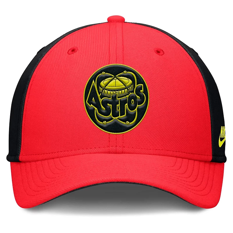 Nike Houston Astros Neon 90s Rise SwooshFlex Hat