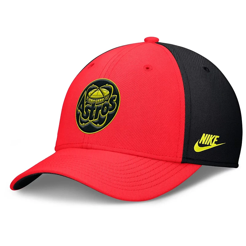 Nike Houston Astros Neon 90s Rise SwooshFlex Hat