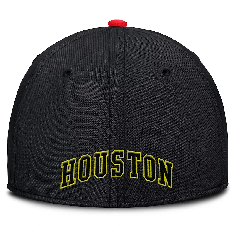 Nike Houston Astros Neon 90s Rise SwooshFlex Hat