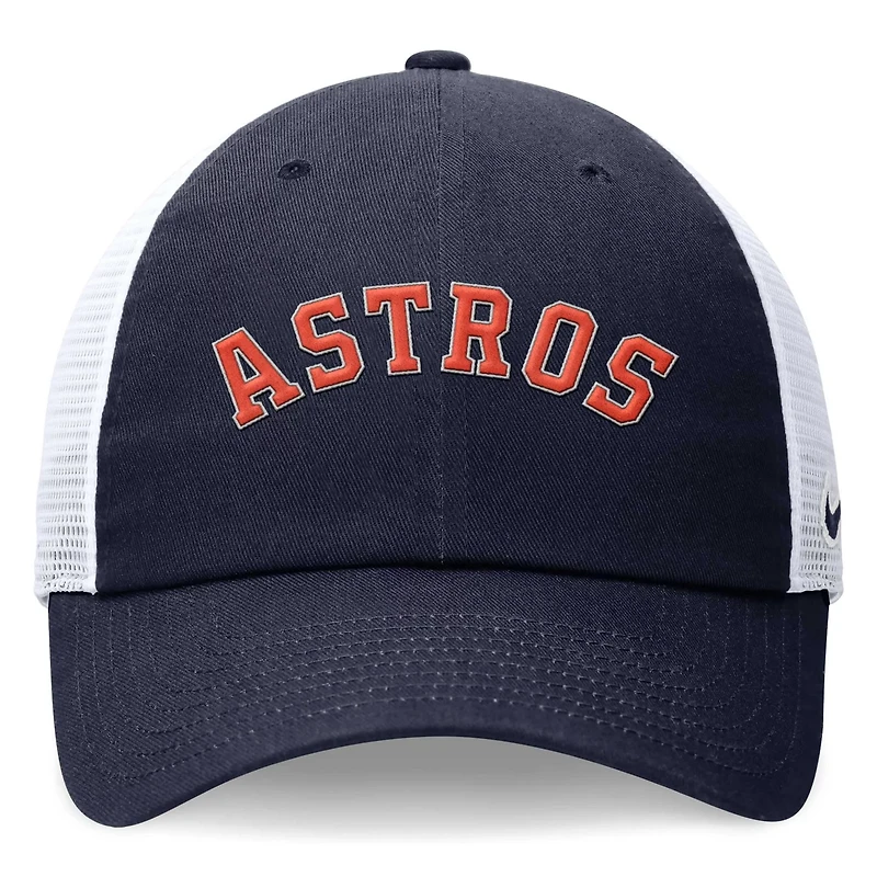 Nike Houston Astros Wordmark Adjustable Trucker Hat