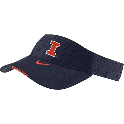 Nike Illinois Fighting Illini 2023 Sideline Performance Adjustable Visor