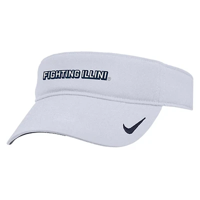 Nike Illinois Fighting Illini 2025 On-Field Ace Performance Adjustable Visor