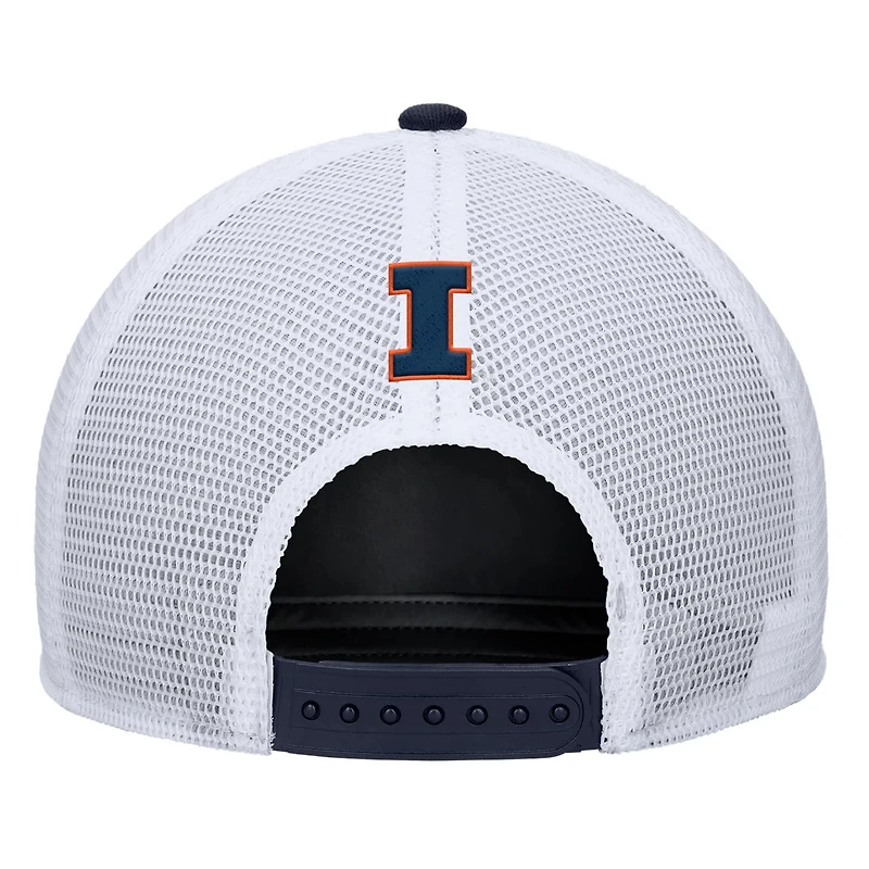 Nike Illinois Fighting Illini 2025 On-Field Rise Trucker Performance Adjustable Hat