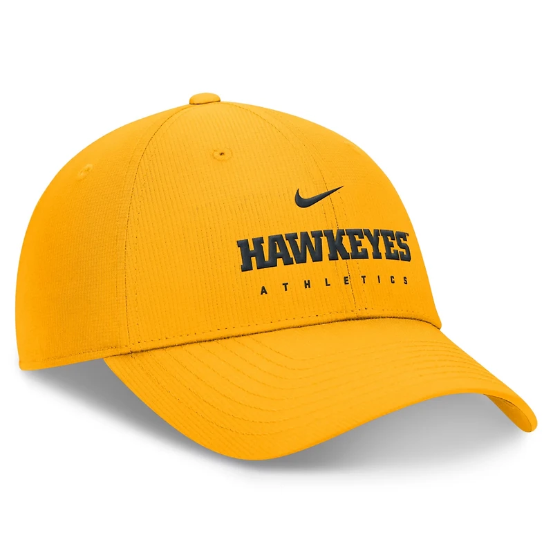 Nike Iowa Hawkeyes 2024 25 On-Field Club Performance Adjustable Hat