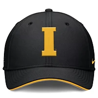 Nike Iowa Hawkeyes 2025 Dugout Coaches Rise Swoosh Performance Flex Hat