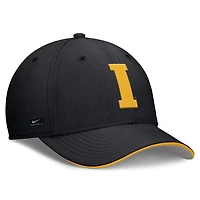 Nike Iowa Hawkeyes 2025 Dugout Coaches Rise Swoosh Performance Flex Hat