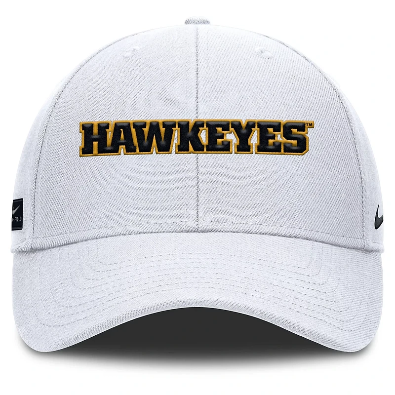 Nike Iowa Hawkeyes 2025 On-Field Rise Performance Adjustable Hat