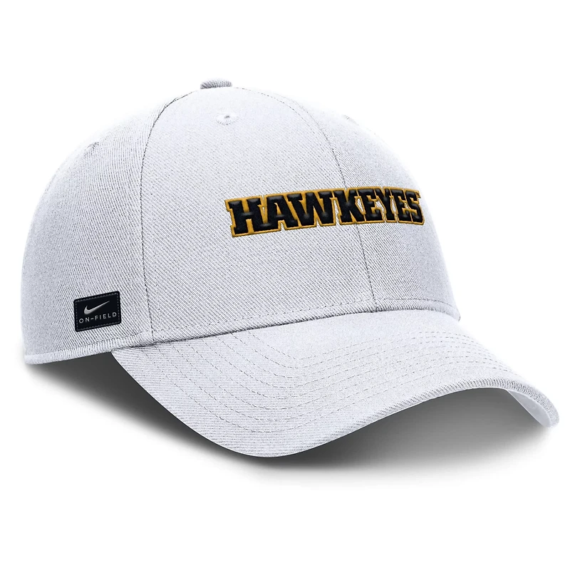 Nike Iowa Hawkeyes 2025 On-Field Rise Performance Adjustable Hat