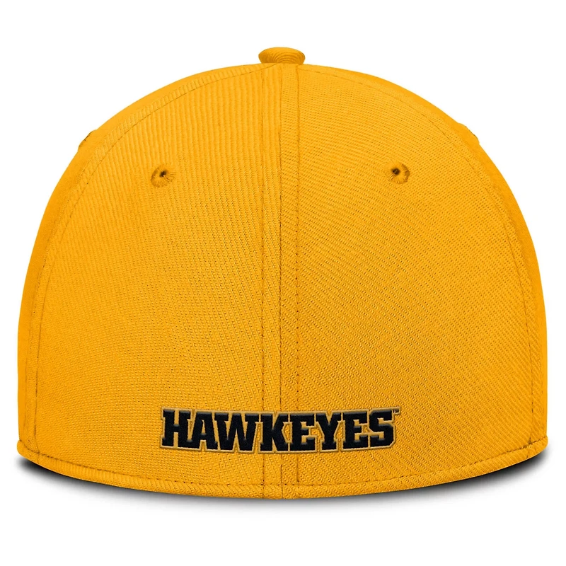 Nike Iowa Hawkeyes 2025 On-Field Rise Performance Flex Hat