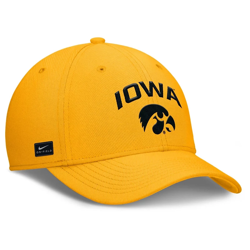 Nike Iowa Hawkeyes 2025 On-Field Rise Performance Flex Hat