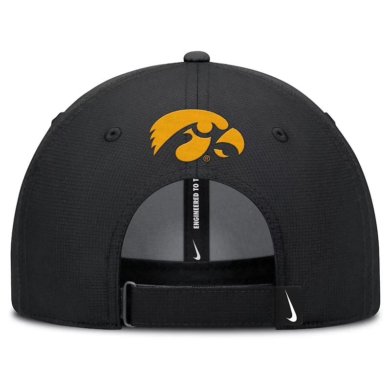 Nike Iowa Hawkeyes Club Prep Performance Adjustable Hat