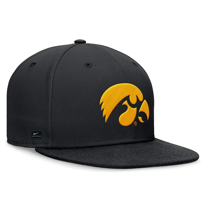 Nike Iowa Hawkeyes On-Field Pro Fitted Hat